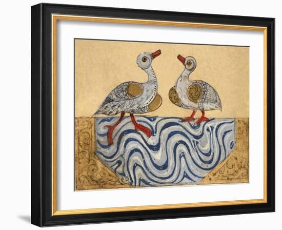 Goose and Duck-Aristotle ibn Bakhtishu-Framed Giclee Print