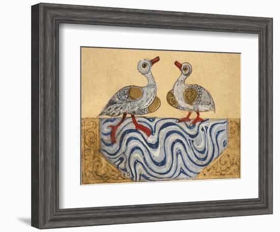 Goose and Duck-Aristotle ibn Bakhtishu-Framed Giclee Print