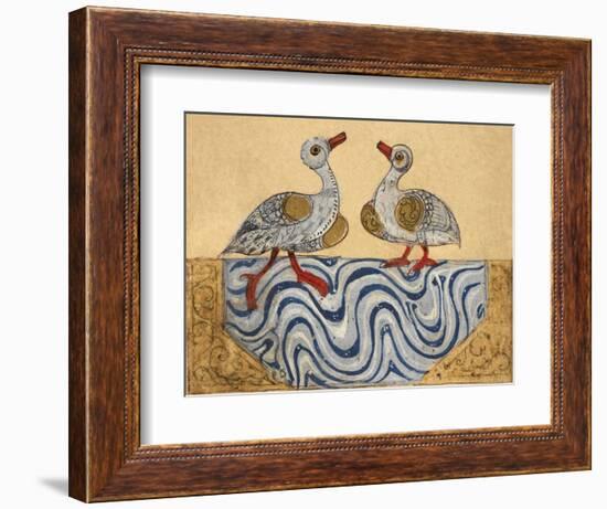 Goose and Duck-Aristotle ibn Bakhtishu-Framed Giclee Print