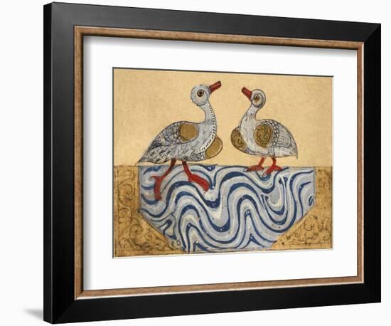 Goose and Duck-Aristotle ibn Bakhtishu-Framed Giclee Print