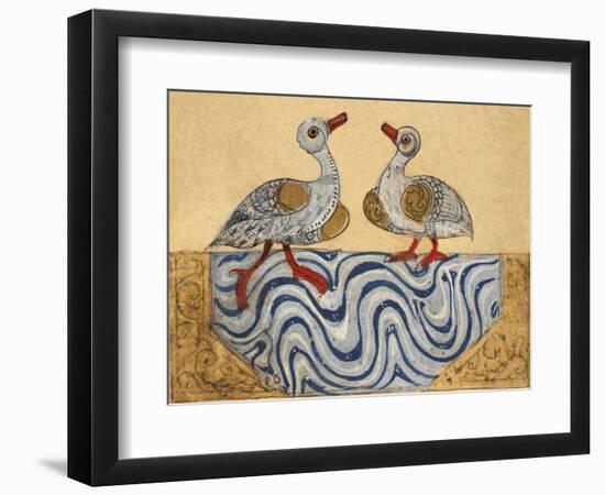 Goose and Duck-Aristotle ibn Bakhtishu-Framed Giclee Print