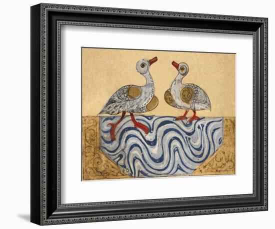 Goose and Duck-Aristotle ibn Bakhtishu-Framed Giclee Print