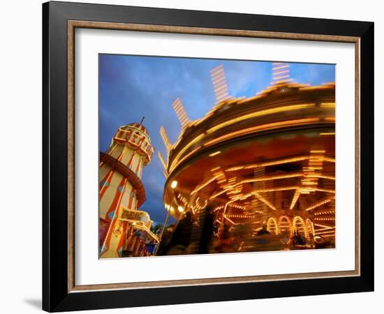 Goose Fair, Nottingham, England, UK-Neil Farrin-Framed Photographic Print