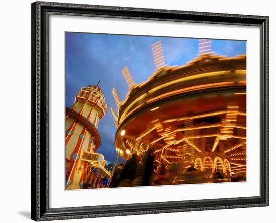 Goose Fair, Nottingham, England, UK-Neil Farrin-Framed Photographic Print