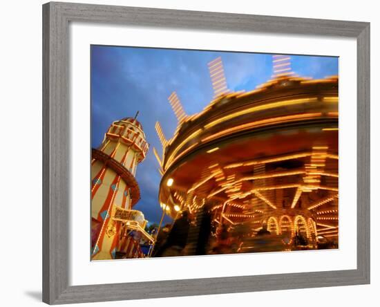 Goose Fair, Nottingham, England, UK-Neil Farrin-Framed Photographic Print