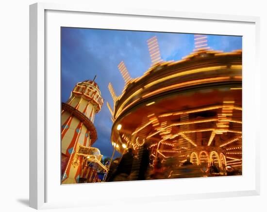 Goose Fair, Nottingham, England, UK-Neil Farrin-Framed Photographic Print