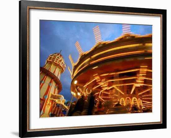 Goose Fair, Nottingham, England, UK-Neil Farrin-Framed Photographic Print