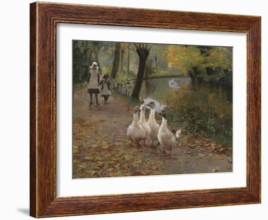 Goose Girls, 1885-Sir John Lavery-Framed Giclee Print