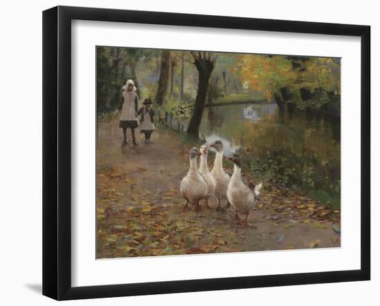 Goose Girls, 1885-Sir John Lavery-Framed Giclee Print