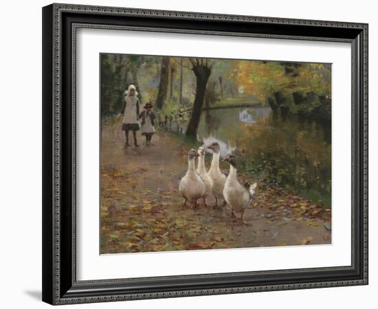 Goose Girls, 1885-Sir John Lavery-Framed Giclee Print