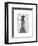 Goose in Green Hat-Fab Funky-Framed Premium Giclee Print