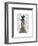 Goose in Green Hat-Fab Funky-Framed Premium Giclee Print