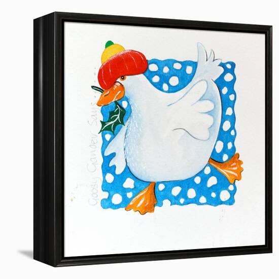 Goose square-Tony Todd-Framed Premier Image Canvas
