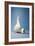 Goose Standing Beside Golden Egg, Studio Shot-null-Framed Photo