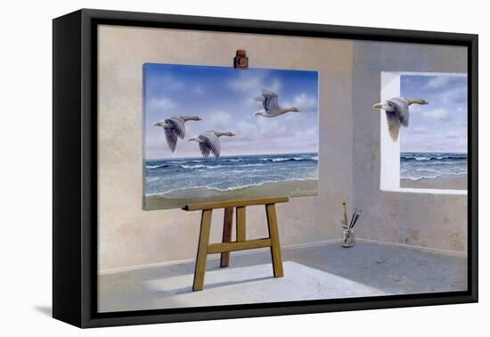 Goose-Harro Maass-Framed Premier Image Canvas