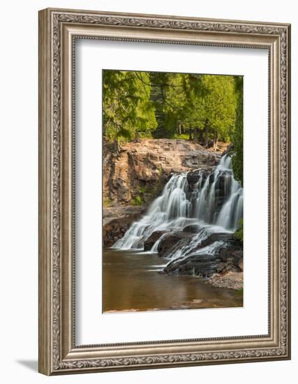 Gooseberry Upper Falls-johnsroad7-Framed Photographic Print