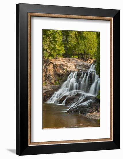 Gooseberry Upper Falls-johnsroad7-Framed Photographic Print