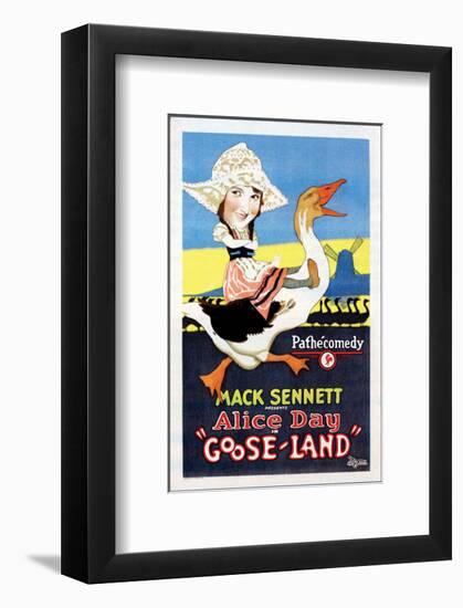 Gooseland - 1926-null-Framed Giclee Print