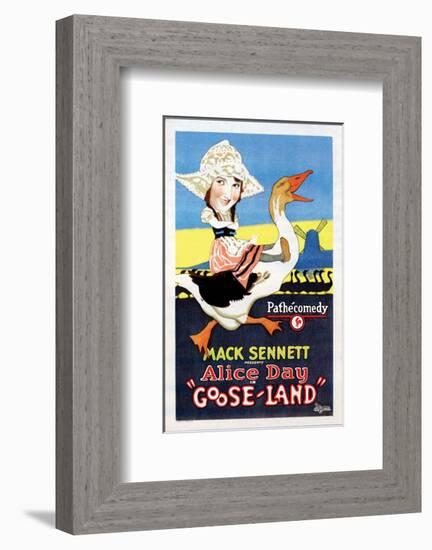 Gooseland - 1926-null-Framed Giclee Print