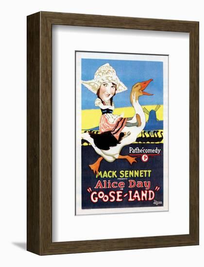 Gooseland - 1926-null-Framed Giclee Print