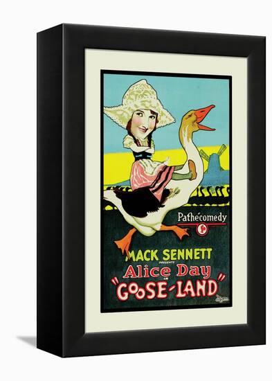 Gooseland or Goosland-Mack Sennett-Framed Stretched Canvas