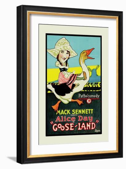 Gooseland or Goosland-Mack Sennett-Framed Art Print