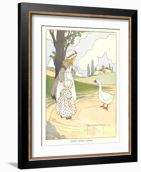 Goosey, Goosey Gander-null-Framed Premium Giclee Print