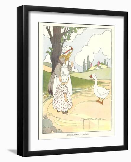 Goosey, Goosey Gander-null-Framed Art Print
