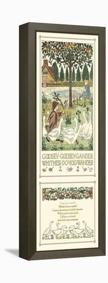 Goosey, Goosey Gander-Francis Bedford-Framed Stretched Canvas