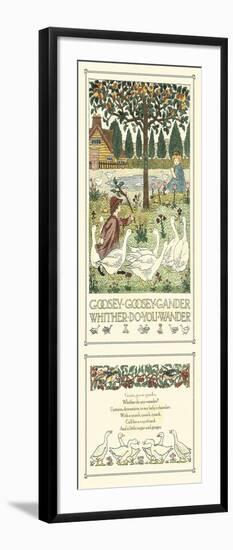 Goosey, Goosey Gander-Francis Bedford-Framed Art Print