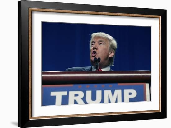 GOP 2016 Congress and Trump-Lm Otero-Framed Photographic Print