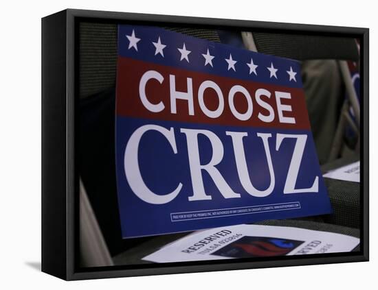 GOP 2016 Cruz-Sue Ogrocki-Framed Premier Image Canvas