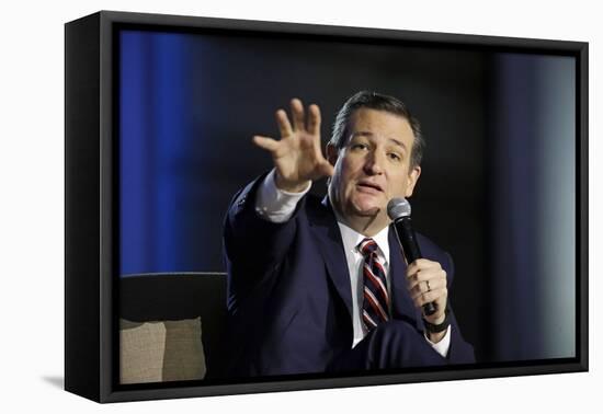 GOP 2016 Cruz-Mark Humphrey-Framed Premier Image Canvas