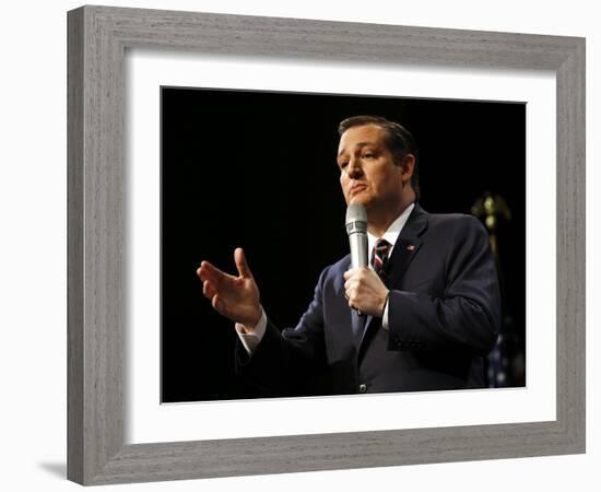 GOP 2016 Cruz-Steve Helber-Framed Photographic Print