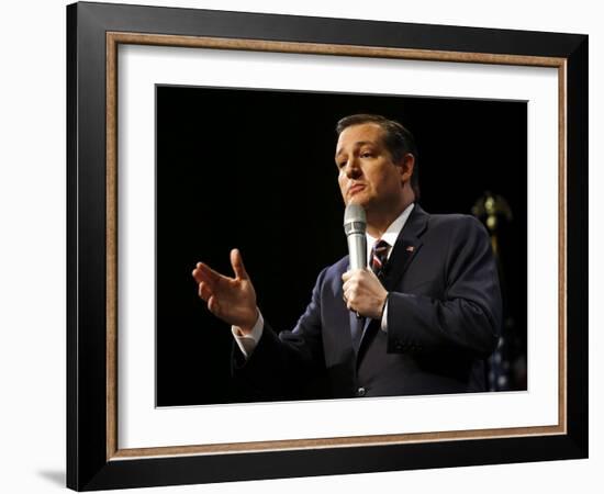 GOP 2016 Cruz-Steve Helber-Framed Photographic Print