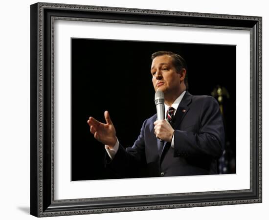 GOP 2016 Cruz-Steve Helber-Framed Photographic Print