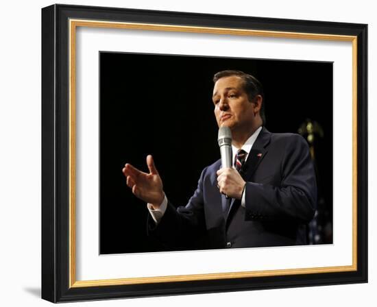 GOP 2016 Cruz-Steve Helber-Framed Photographic Print