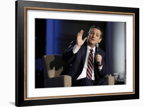 GOP 2016 Cruz-Mark Humphrey-Framed Photographic Print