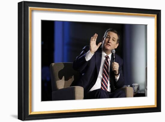 GOP 2016 Cruz-Mark Humphrey-Framed Photographic Print