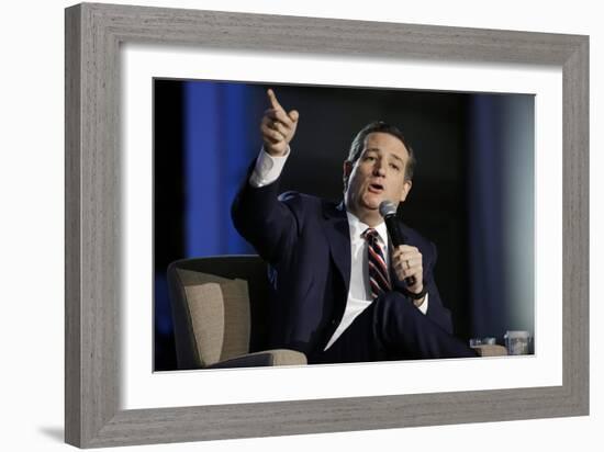 GOP 2016 Cruz-Mark Humphrey-Framed Photographic Print