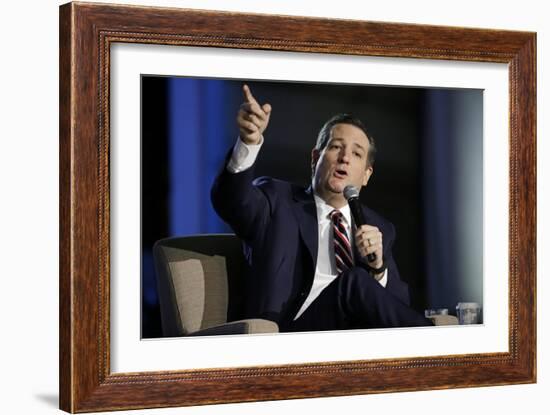 GOP 2016 Cruz-Mark Humphrey-Framed Photographic Print