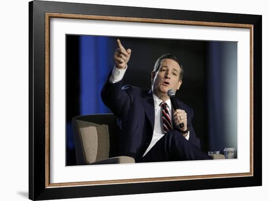 GOP 2016 Cruz-Mark Humphrey-Framed Photographic Print