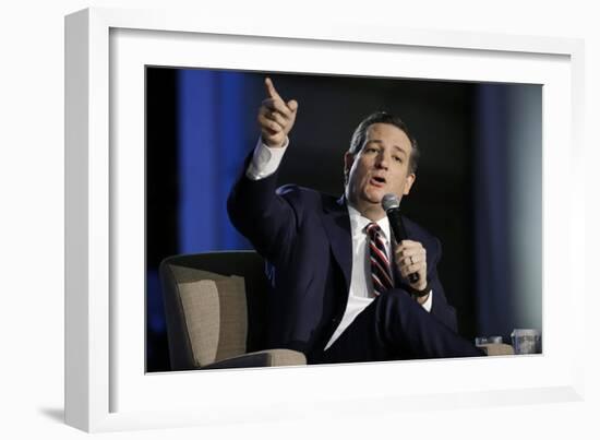 GOP 2016 Cruz-Mark Humphrey-Framed Photographic Print