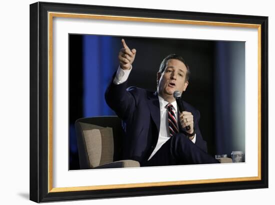 GOP 2016 Cruz-Mark Humphrey-Framed Photographic Print