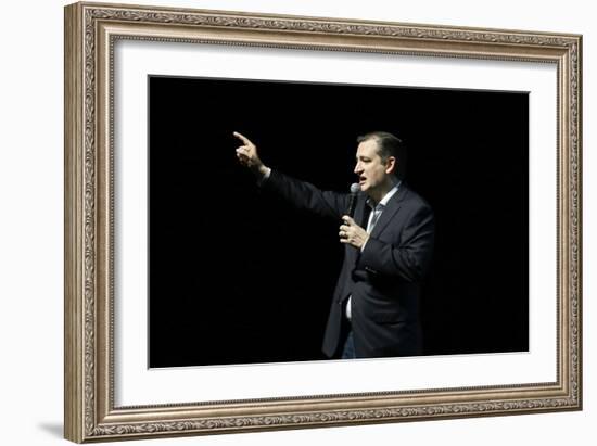 GOP 2016 Cruz-Lm Otero-Framed Photographic Print