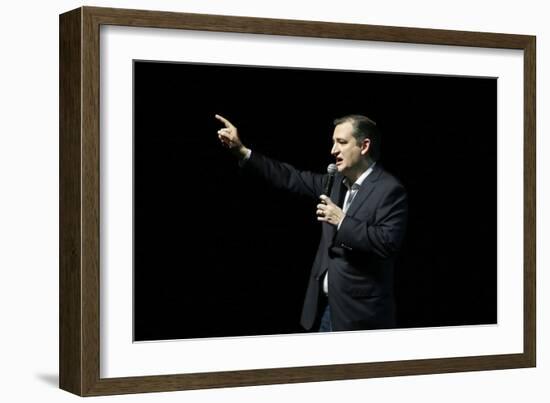 GOP 2016 Cruz-Lm Otero-Framed Photographic Print