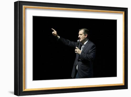 GOP 2016 Cruz-Lm Otero-Framed Photographic Print