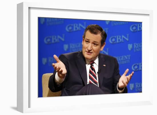 GOP 2016 Cruz-Steve Helber-Framed Photographic Print