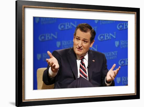 GOP 2016 Cruz-Steve Helber-Framed Photographic Print