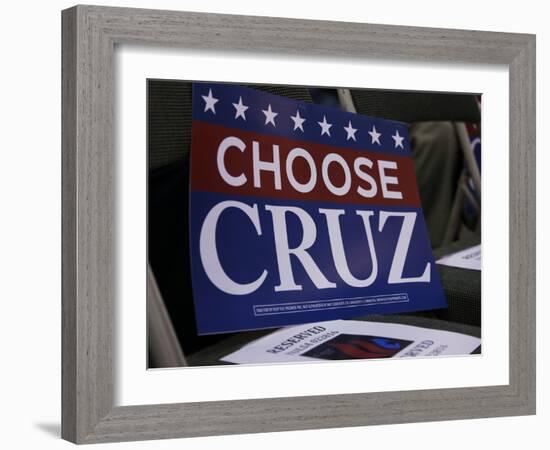 GOP 2016 Cruz-Sue Ogrocki-Framed Photographic Print